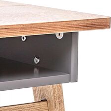 Приставной столик Мебель Импэкс Leset Сканди (дуб/венге)