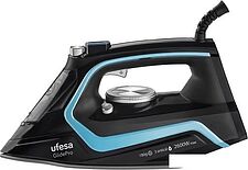 Утюг Ufesa PV2600 GlidePro (черный/голубой)