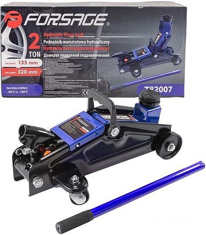 Подкатной домкрат FORSAGE F-T82007 2т