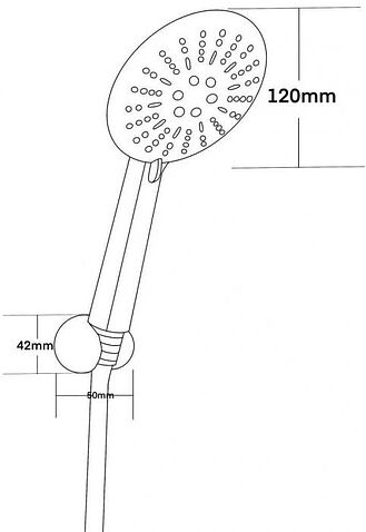 Душевой гарнитур  Voda VS102