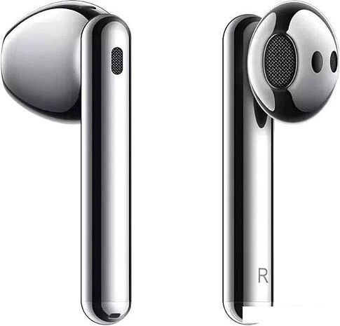 Наушники Huawei FreeBuds 4 (мерцающий серебристый)