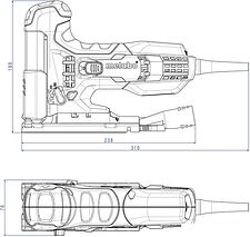 Электролобзик Metabo STE 100 Quick