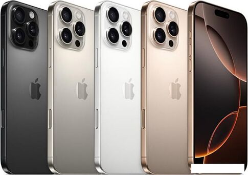 Смартфон Apple iPhone 16 Pro Max Dual SIM 512GB (природный титан)