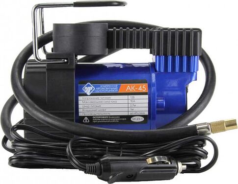 Автомобильный компрессор Nova Bright АК-45 (металлический корпус, пластиковый кейс)