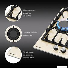 Варочная панель Hyundai HHG 4333 BE