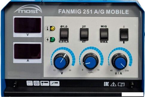 Сварочный инвертор MOST Fanmig 251 A/G mobile