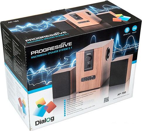 Акустика Dialog AP-150 (коричневый)