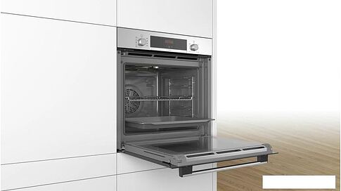Электрический духовой шкаф Bosch Serie 4 HBA573BS1