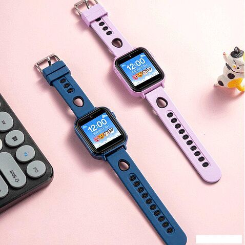 Детские умные часы XO H120 (сиреневый)