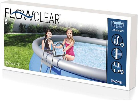 Аксессуары для бассейнов Bestway Лестница для бассейнов до 84 см 2 ступеньки 58430