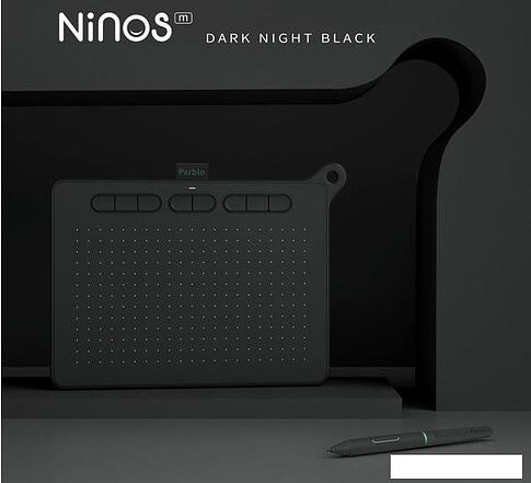 Графический планшет Parblo Ninos M (черный)