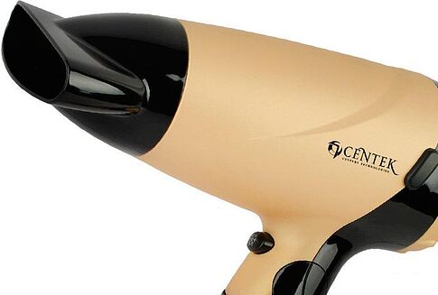 Фен CENTEK CT-2209 (черный/золотой)