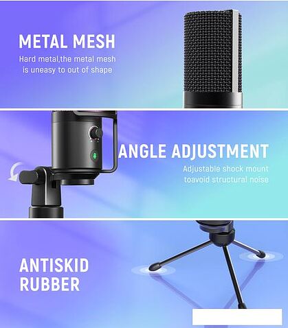 Проводной микрофон FIFINE K669 PRO3