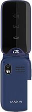 Кнопочный телефон Maxvi E6 (синий)