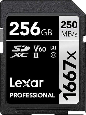 Карта памяти Lexar LSD256CB1667 SDXC 256GB