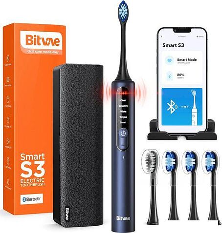 Электрическая зубная щетка Bitvae Smart S3 (темно-синий)
