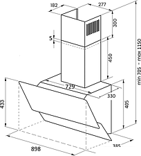 Кухонная вытяжка KUPPERSBERG F 930 B