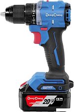 Дрель-шуруповерт DongCheng DCJZ2060 Type EM (с 2-мя АКБ, кейс)