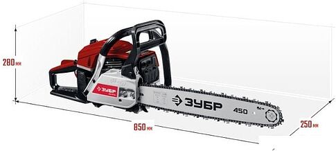 Бензопила ZUBR ПБЦ-М49-45