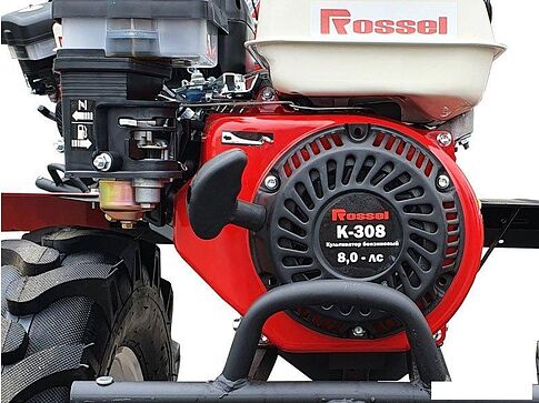 Мотокультиватор бензиновый Rossel K-308 (со сцепкой, фрезой)