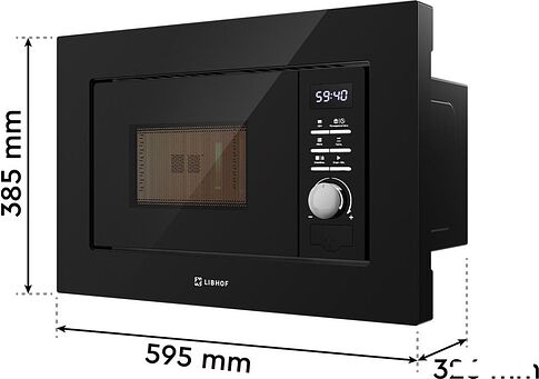 Микроволновая печь Libhof MOS-2120 (черный)