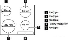 Варочная панель Electrolux EHF6240XXK Варочная панель Electrolux EHF6240XXK