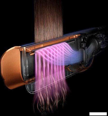 Выпрямитель Dyson Airstrait (евровилка, берлинская лазурь/медный)