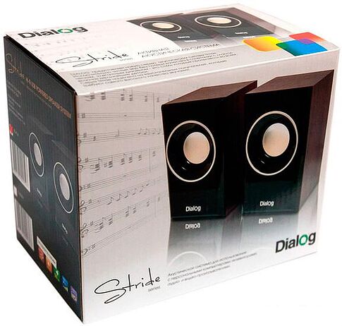 Акустика Dialog AST-15UP (черный)