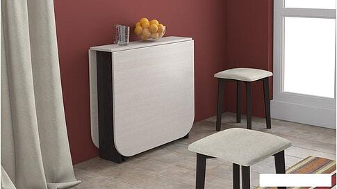 Стол-книга Трия Т1 (венге цаво/дуб белфорт)