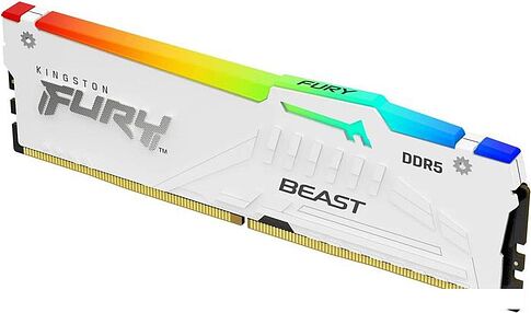 Оперативная память Kingston FURY Beast RGB 32ГБ DDR5 5200 МГц KF552C40BWA-32