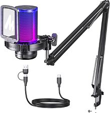 Проводной микрофон Maono DGM20S (черный)