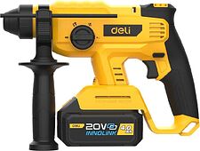 Перфоратор Deli EDC300 (с 2-мя АКБ)