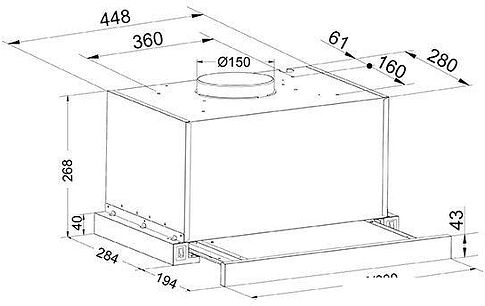 Кухонная вытяжка Making Oasis Everywhere VT-60B