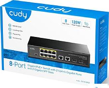 Неуправляемый коммутатор Cudy GS1010PS2 1.0
