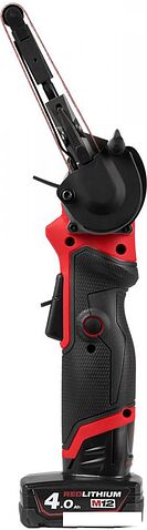 Ленточная шлифмашина Milwaukee M12 Fuel FBFL10-402B (с 2-мя АКБ, сумка)