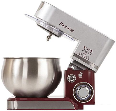Планетарный миксер Pioneer MX322 Wine Maroon