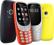 Мобильный телефон Nokia 3310 Dual SIM (желтый)