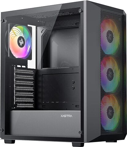 Корпус XASTRA A406 4ARGB (черный)