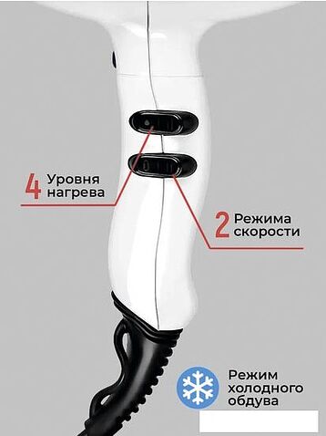 Фен ETI Hyper Power 4800 (белый)