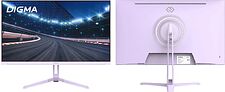 Игровой монитор Digma Overdrive 24P410F (сиреневый) Игровой монитор Digma Overdrive 24P410F (сиреневый)