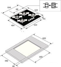 Варочная панель ASKO HG8640BGB1