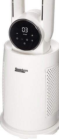 Безлопастной вентилятор Sundays Home NDY-EF603R (белый)
