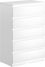 Комод Mio Tesoro Мальта 5 ящиков 80x121 2.05.02.090.1 (белый)
