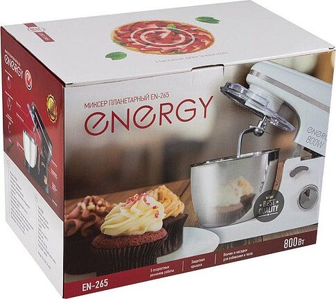 Планетарный миксер Energy EN-265 (черный)