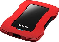 Внешний накопитель A-Data HD330 AHD330-1TU31-CRD 1TB (красный) Внешний накопитель A-Data HD330 AHD330-1TU31-CRD 1TB (красный)