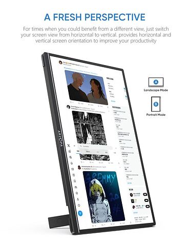 Портативный монитор Arzopa A1S