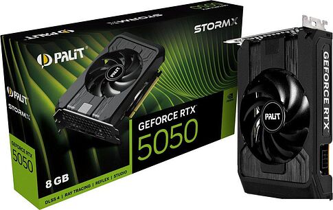 Видеокарта Palit GeForce RTX 5050 Storm 8GB NE65050019P1-GB2070F