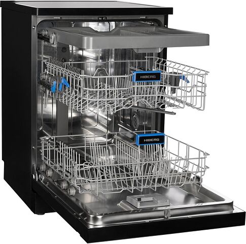 Отдельностоящая посудомоечная машина Hiberg i-F 6815 LB