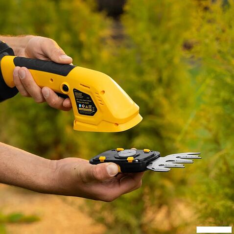 Кусторез + ножницы Denzel GS-20 59432 (с 1-им АКБ)