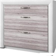 Комод Anrex Olivia 3S (вудлайн кремовый/дуб анкона)